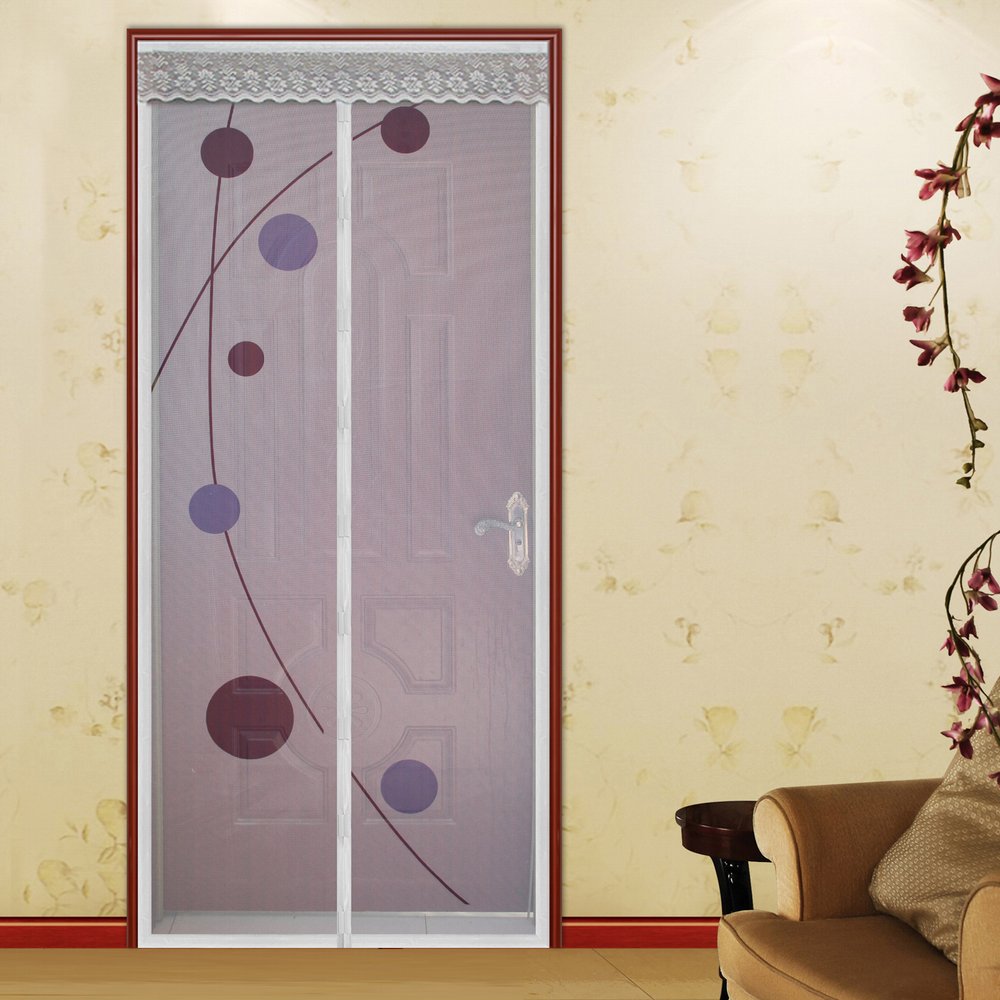 Антимоскитная сетка "Геометрия" для дверного проема 210х100см