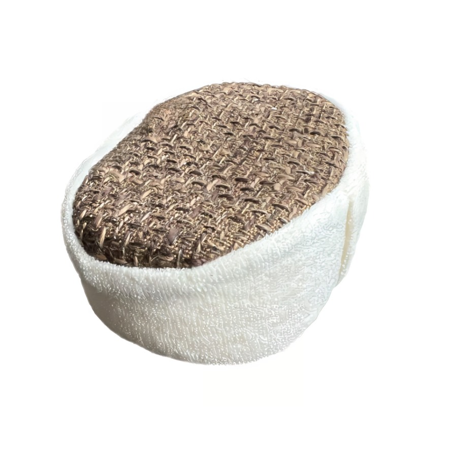 Мочалка хлопок+конопля брус объемный 844187