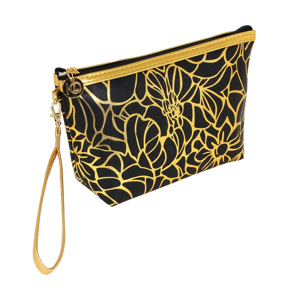 ЮL Косметичка 100% ПВХ ,трапеция 2 цвета 23х14х7см