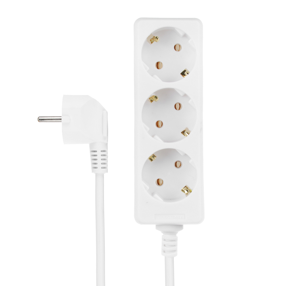 FORZA Удлинитель 3 гнезда 2м 3500Вт