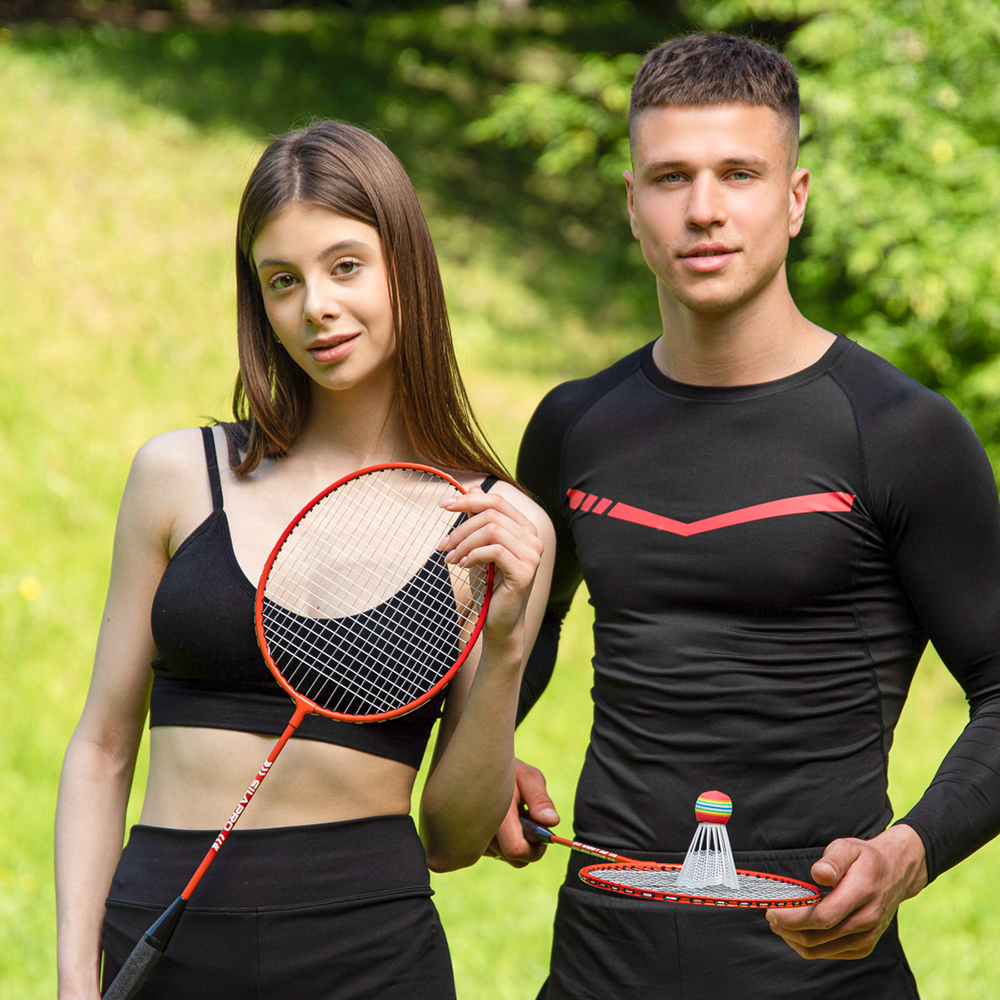 SILAPRO Набор бадминтона (ракетка-2шт; волан-1шт; чехол-1шт) 