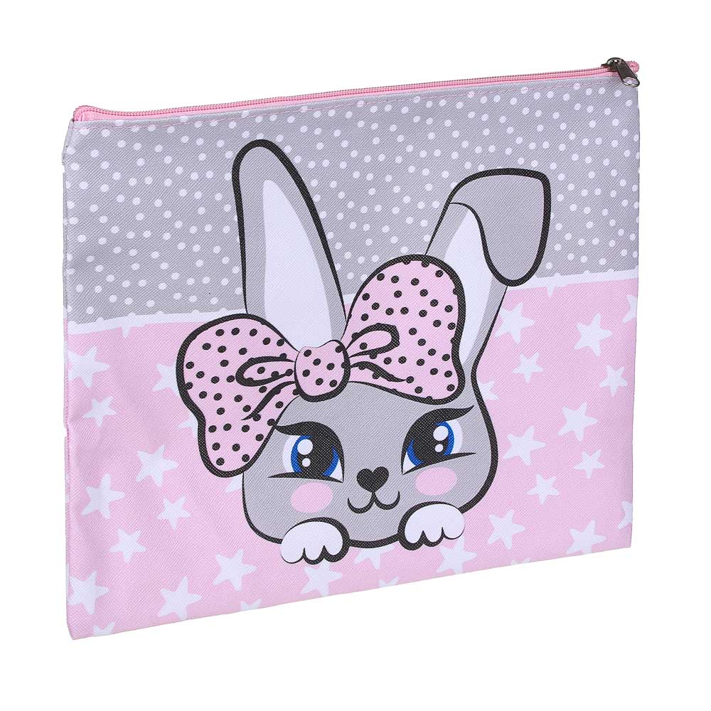 ЗАЙЧИК Папка для тетрадей 24х20см для А5