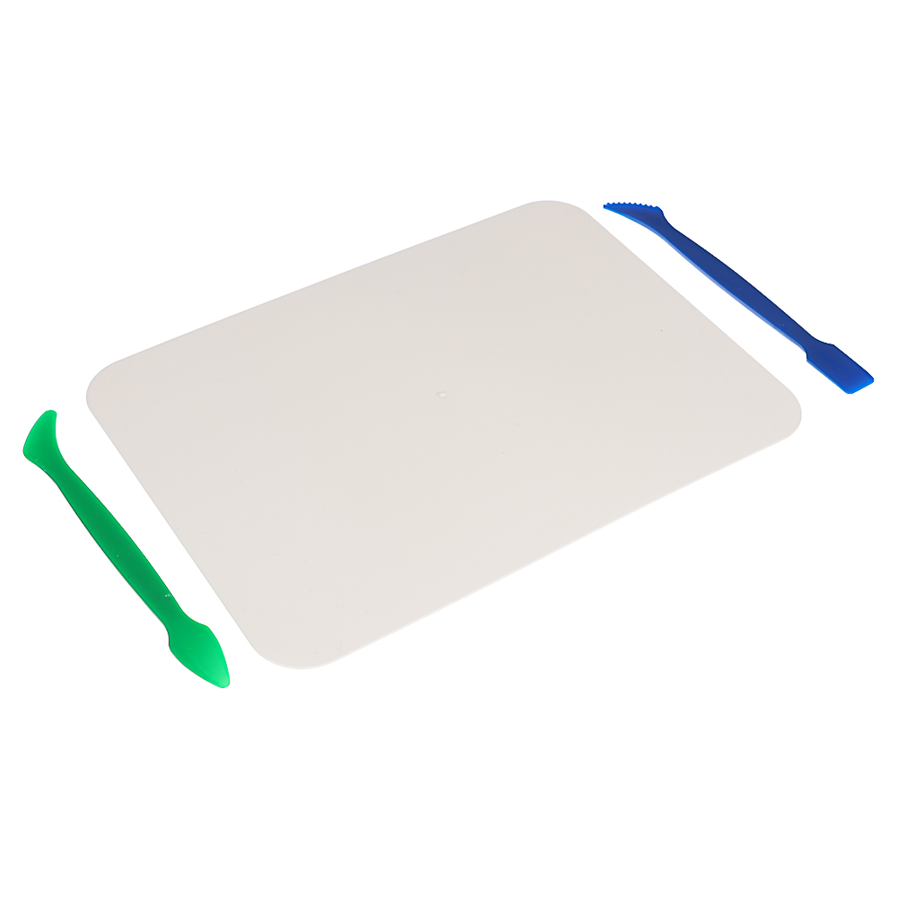 Набор для лепки, 3 предмета: доска А5, 2 стека, в пакете, арт. ДЛ-4993