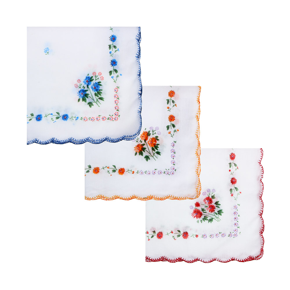 GALANTE  Носовой платок хлопок 28х28см GL-2411