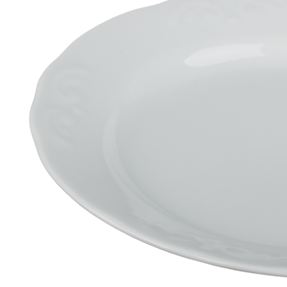 Тарелка мелкая 200 мм Надежда, фарфор