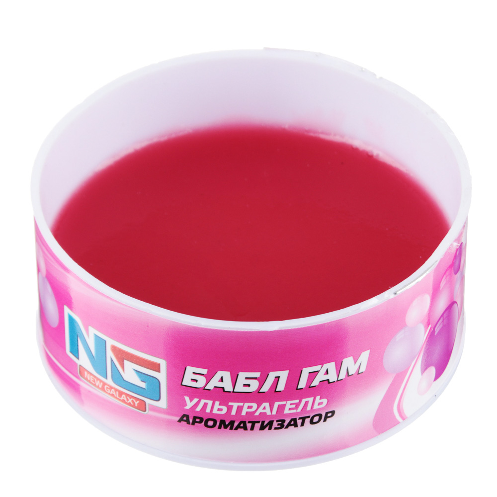 NEW GALAXY Ароматизатор воздуха гелевый Ультрагель, бабл гам,новая машина, свежесть океана,цитрус
