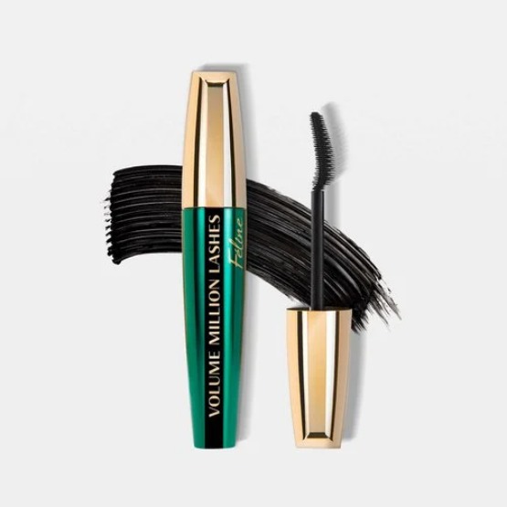 Тушь для ресниц Объем миллиона ресниц Фелин взгляд кошки экстрачерная 9,2мл A8846300