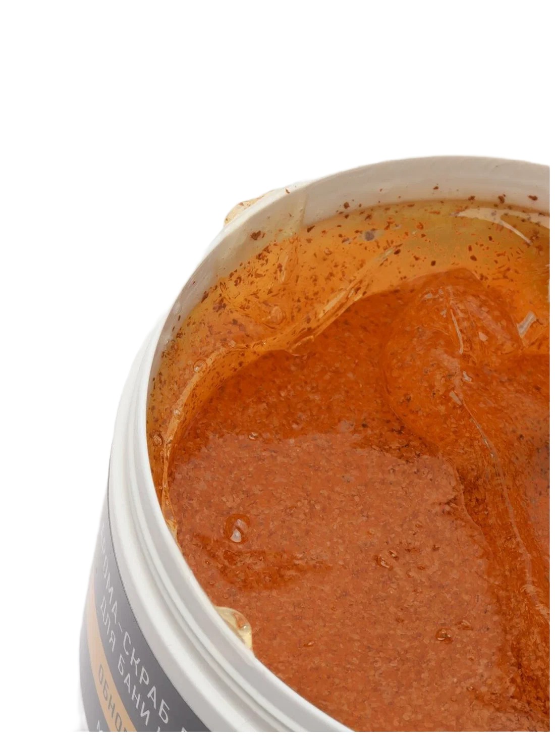 ОС Арома-скраб д/тела/бани/сауны обновляющий Мед и корица 500мл