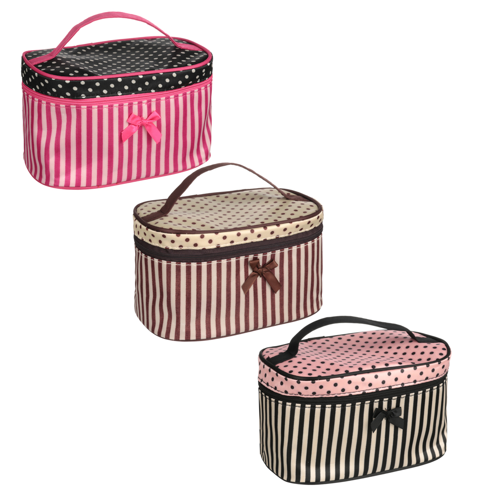 ЮL Косметичка полиэстр ,3 цвета 12х19х11,5см