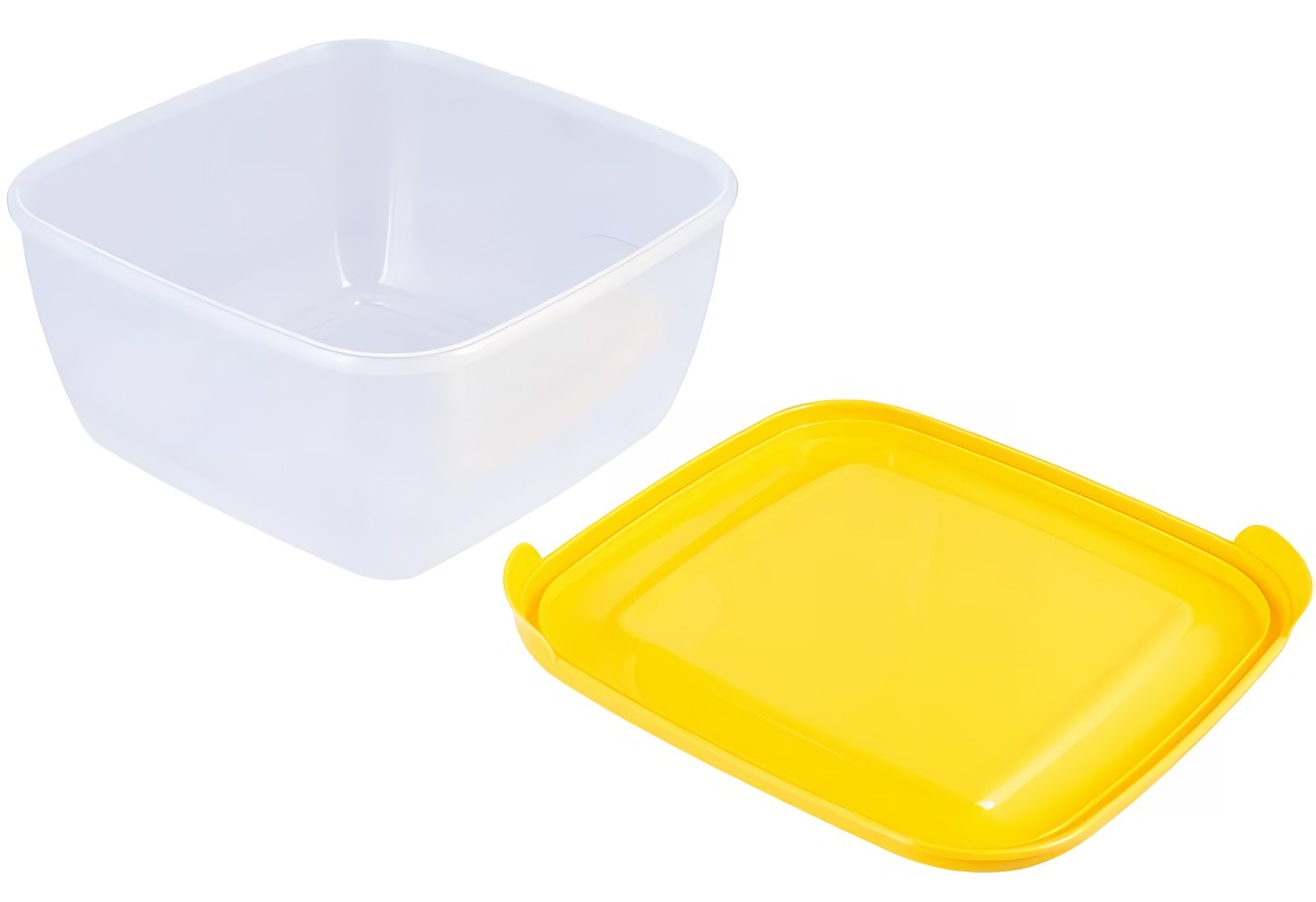 Контейнер "Лайт" квадратный для СВЧ 1,5л  543/54317