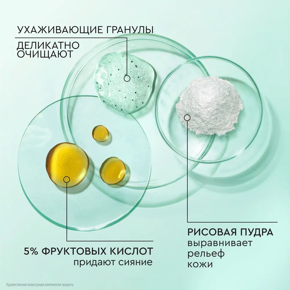 Чистая линия Pure Line эксфолиант-гоммаж для лица 110мл