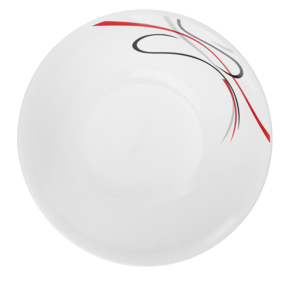 MILLIMI Тинт Салатник опаловое стекло, 19*5.4см, треуг.форма, 760мл