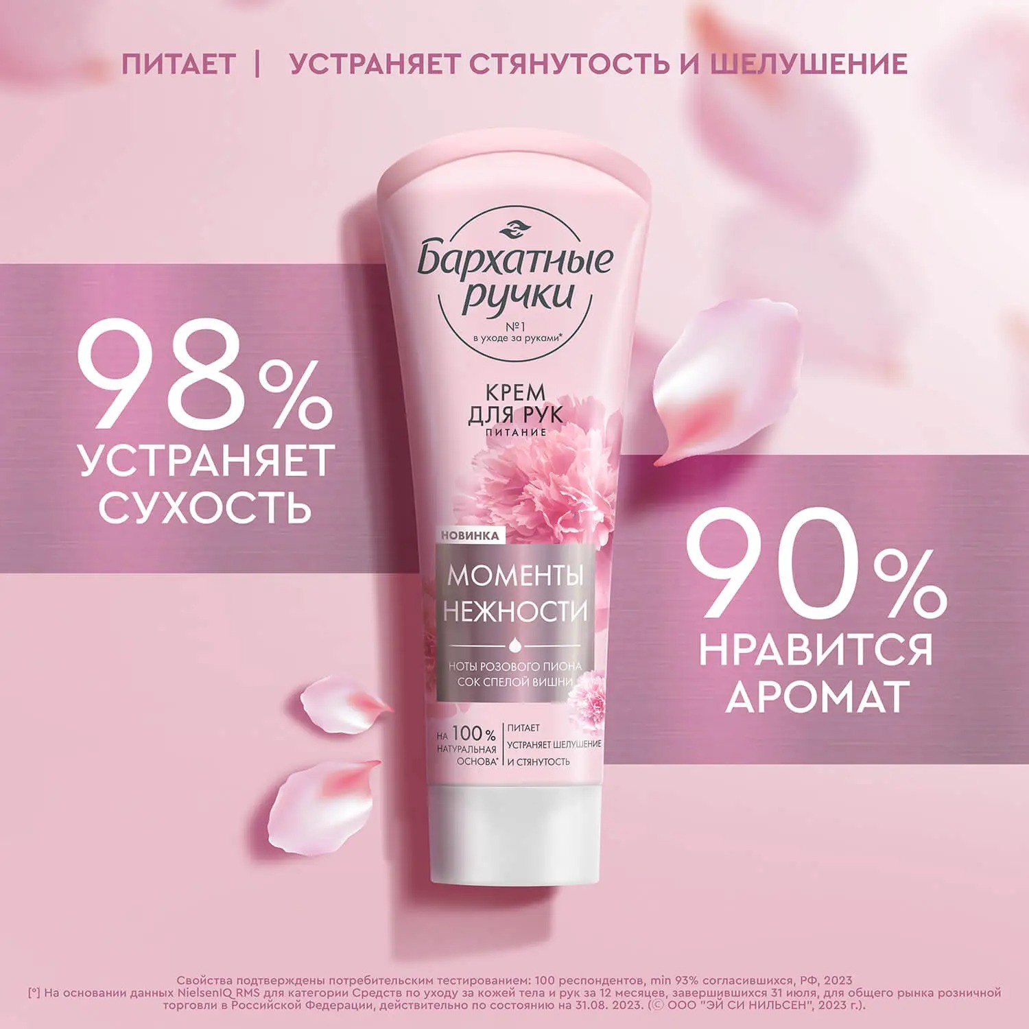 Бархатные ручки крем питание 80мл