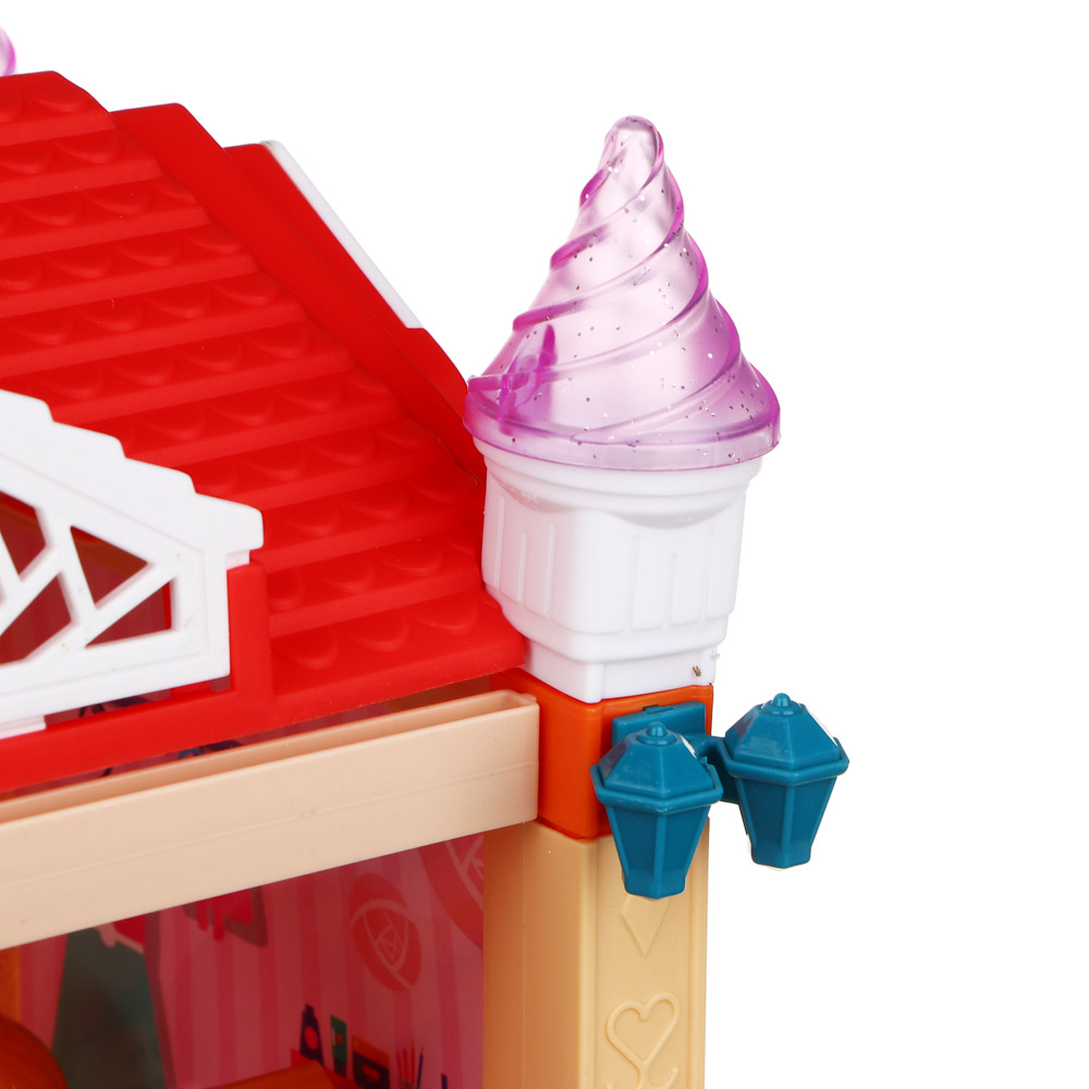 ИГРОЛЕНД Дом для куклы, пластик, РР, 59 пр., 35х6,8х22,5см