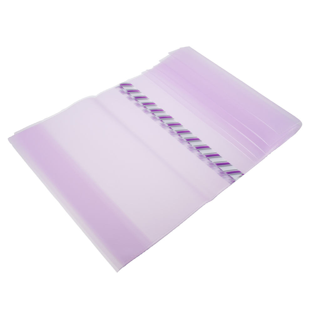 Обложки для учебников А4, атласов, 5шт., универсал., ПВД 140мкм, 30x50см, цв. с заклад., НА4-300-140