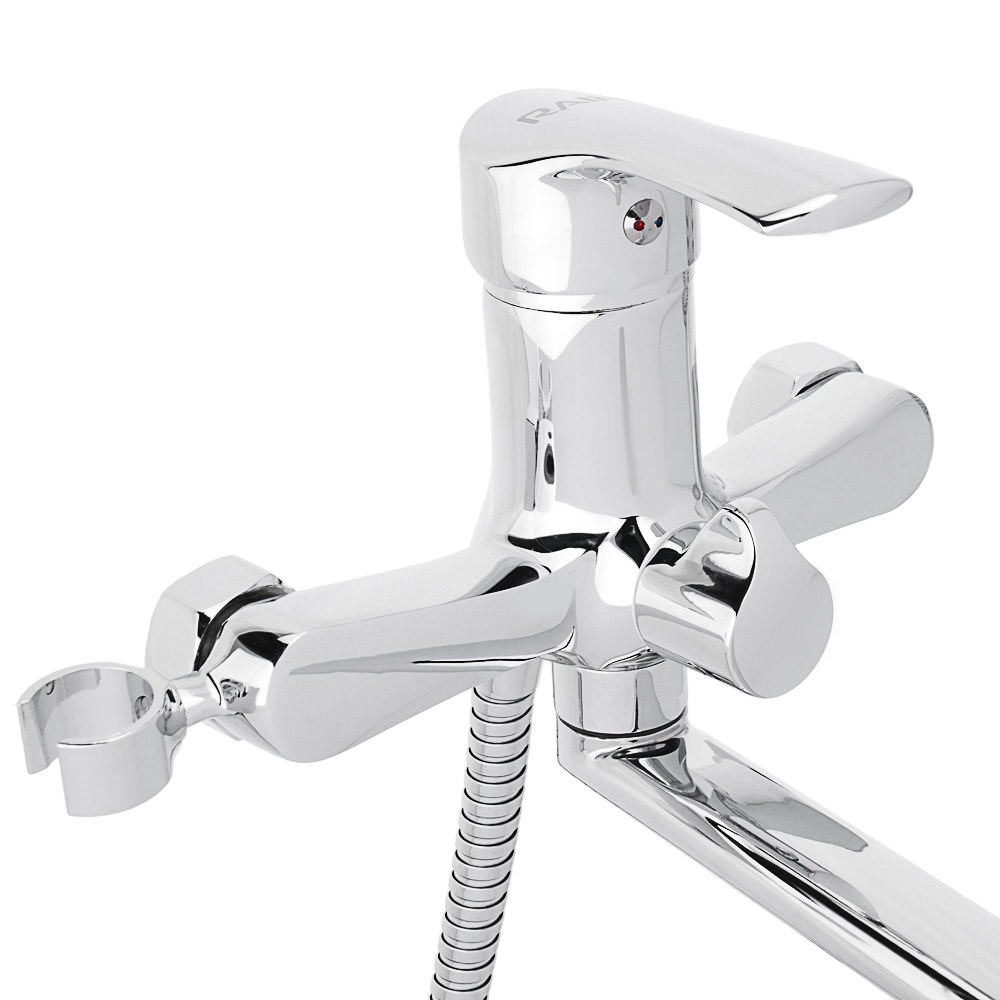 RAIN Смеситель д/ванны Обсидиан 35см