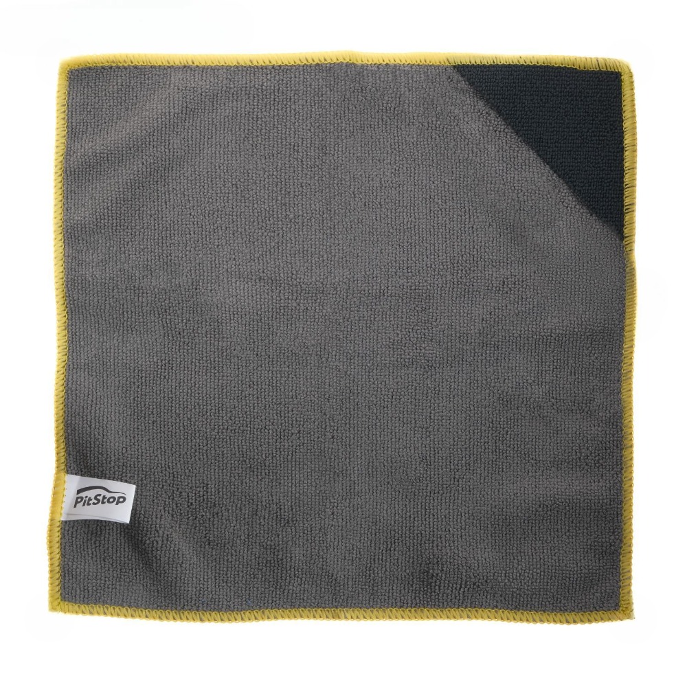 Салфетка для автомобиля "Pitstop" универсальная с уголком для полировки 30*30см 1шт 16021
