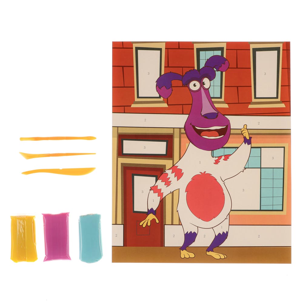 Хоббихит Картина из пластилина"Финник"