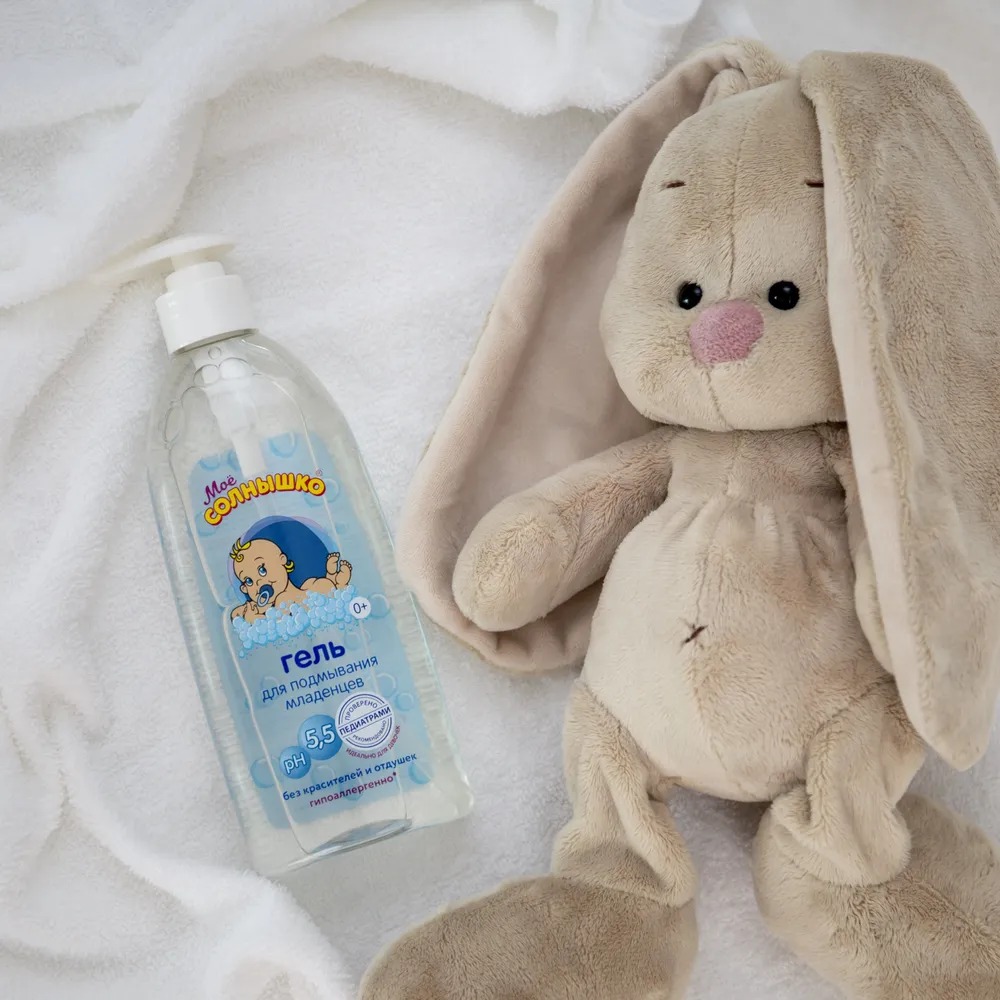 Мое солнышко гель для подмывания младенцев 400мл