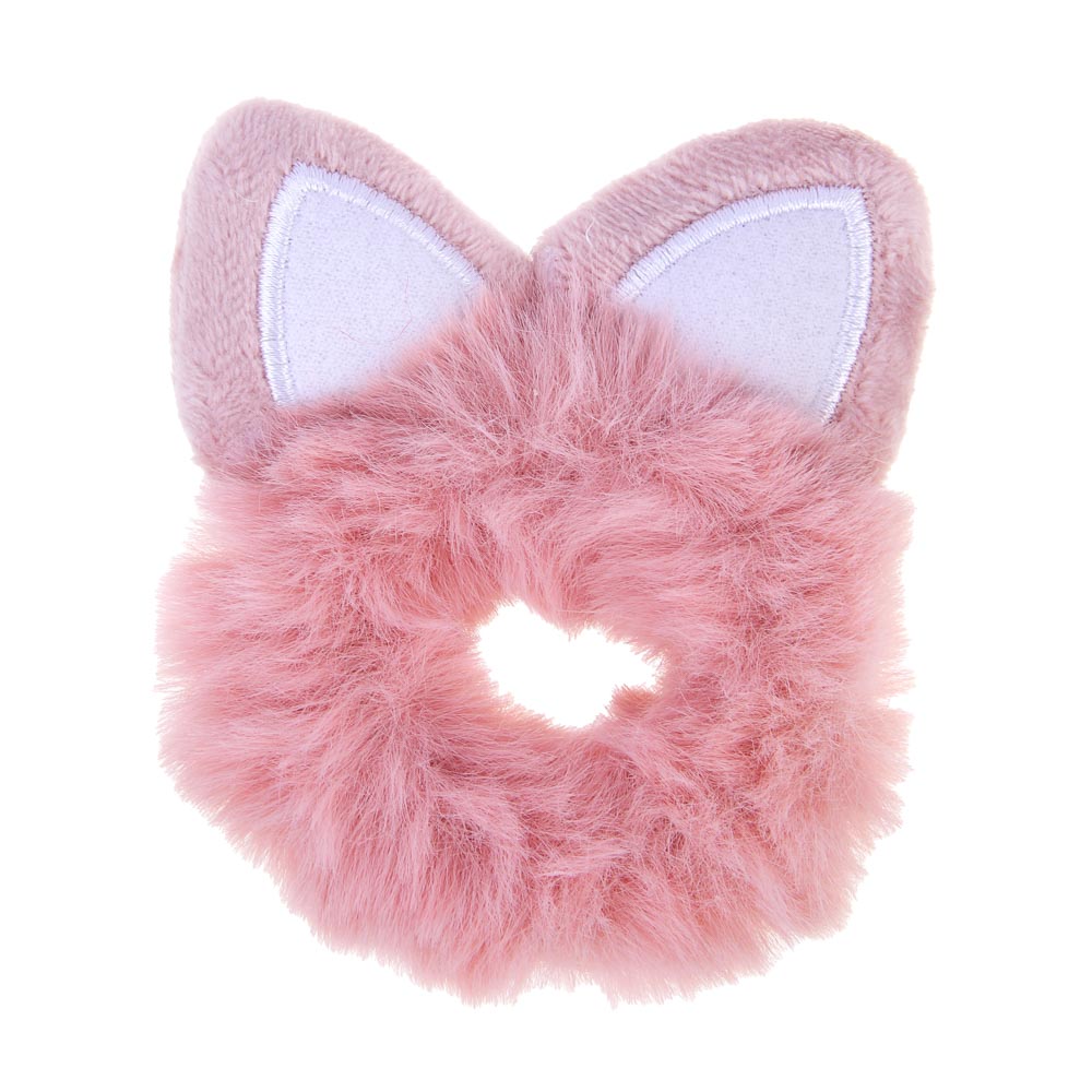 ЮНИLOOK Резинка для волос d7,5см,полиэстер, 6 цветов ACS-114