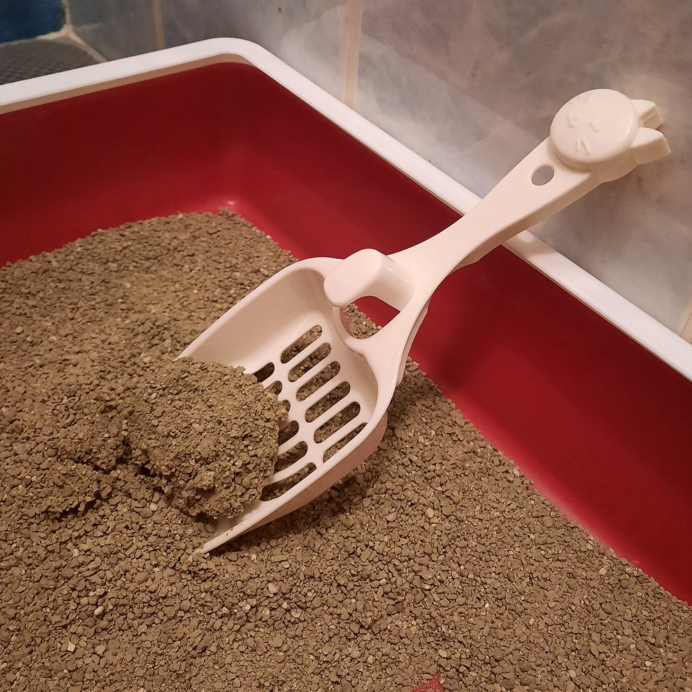 Совок для уборки лотка 23,5х9,5х3 см VL40-134