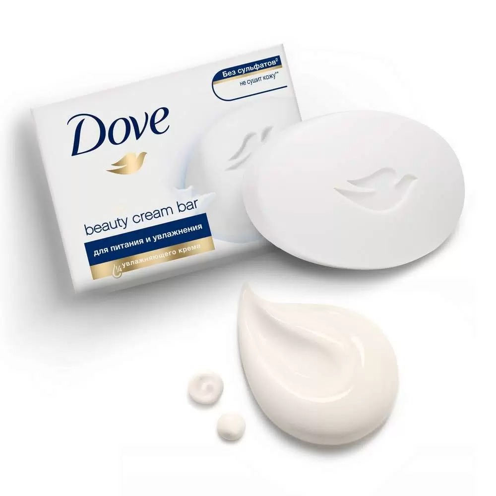 Dove крем-мыло Красота и уход 90г