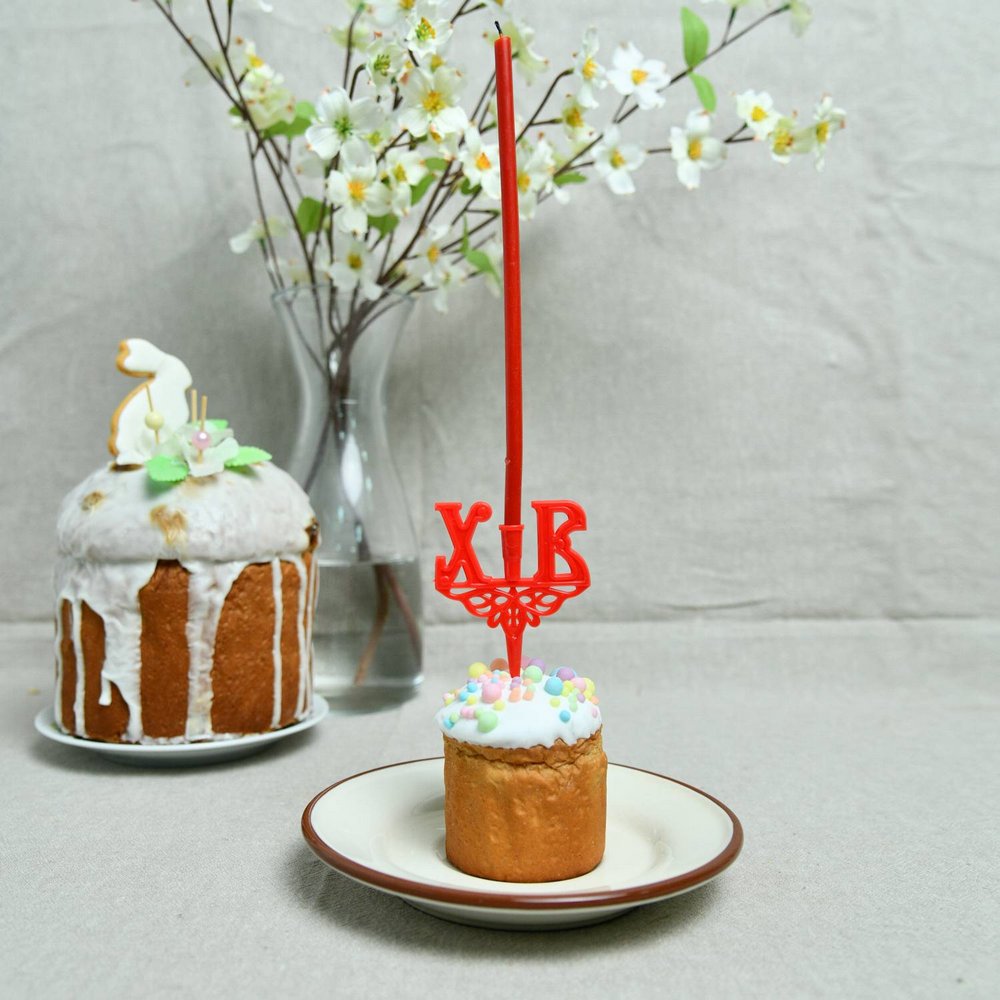 Пасхальный подсвечник 3шт БМ76-158