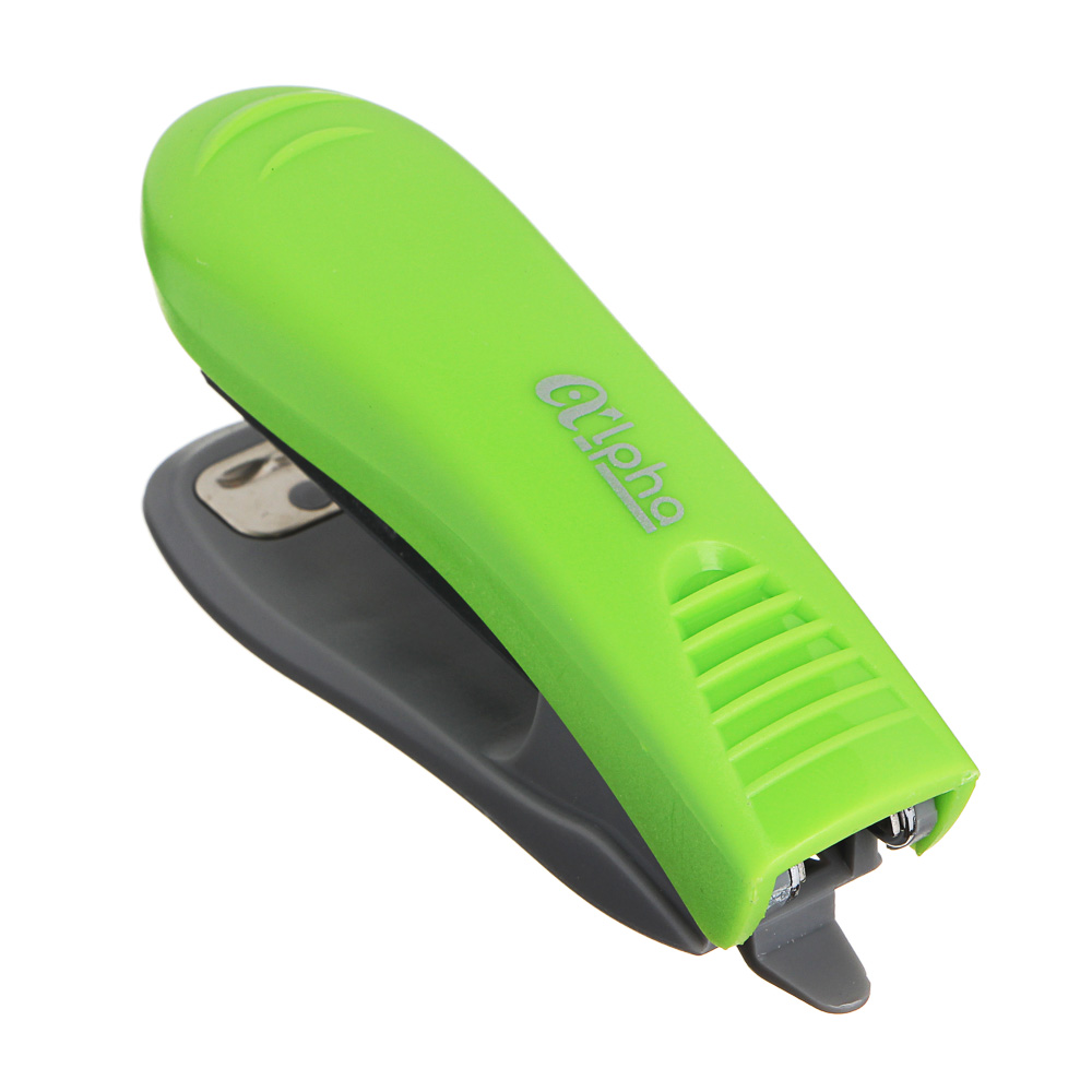 Степлер для скоб №10 "Альфа", на 12 листов, 9,2x4,4х2,4см, в картонной коробке