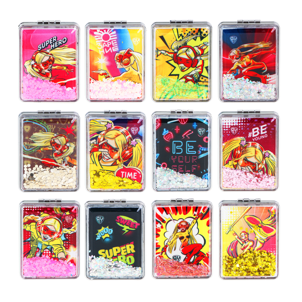 ЮL Зеркало карманное 8х5,8см