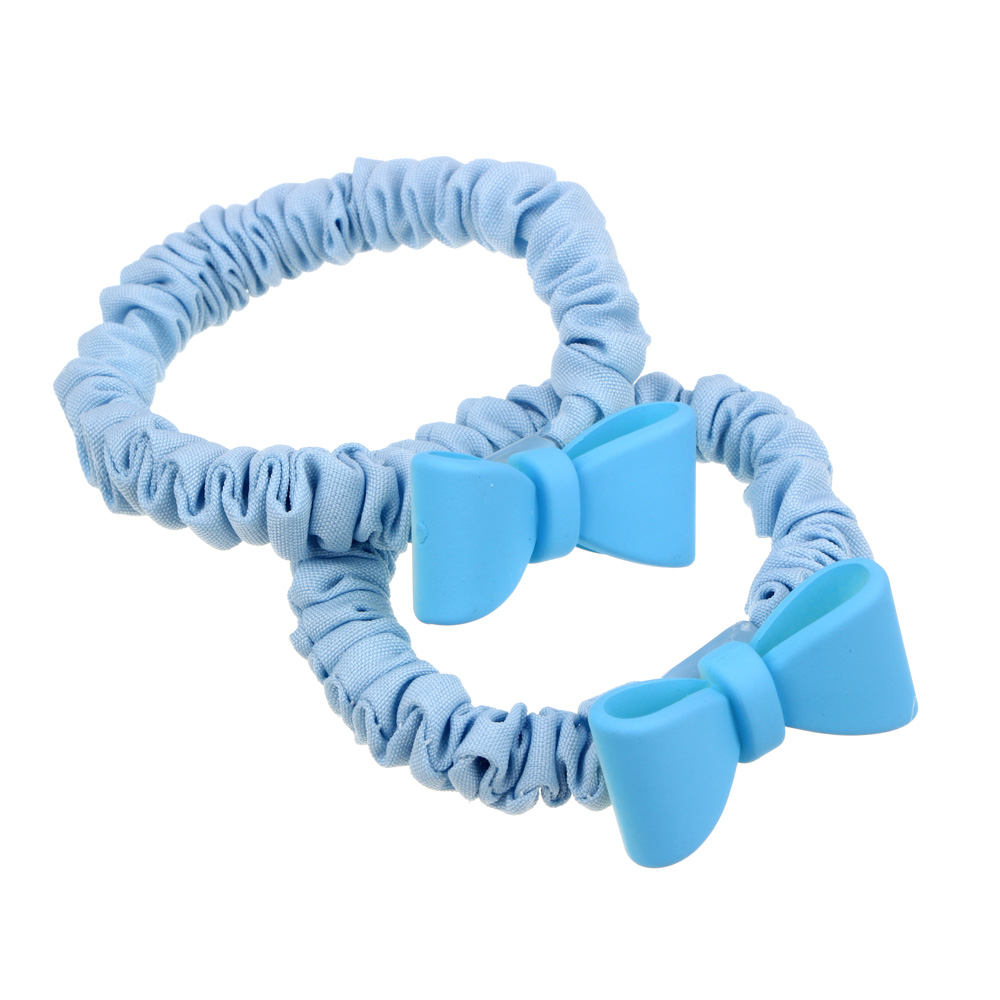 BERIOTTI Набор детских резинок для волос 2шт, полиэстер, пластик, d6см, 3 дизайна