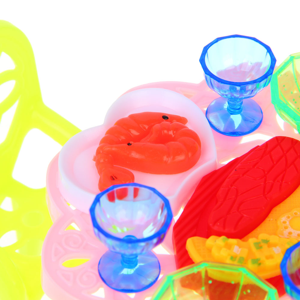 ИГРОЛЕНД Набор мебели и посуды для кукол