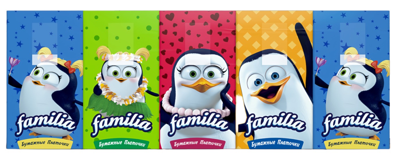 Платочки Familia Classic 10*10*24