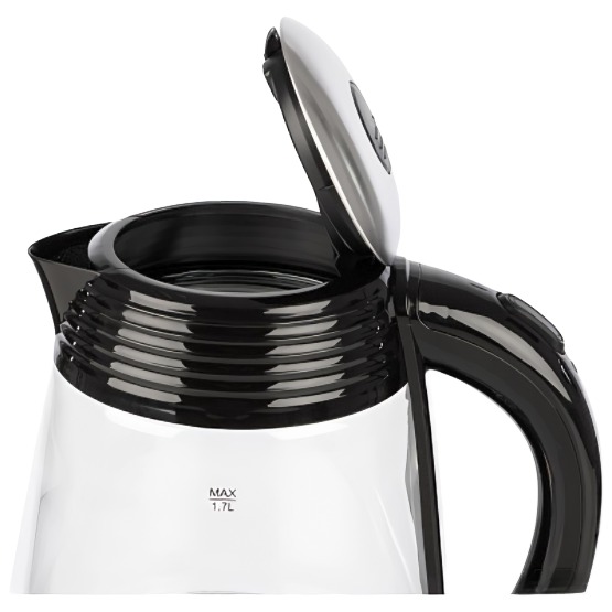 Чайник Energy E-251 1.7л  стекло черный