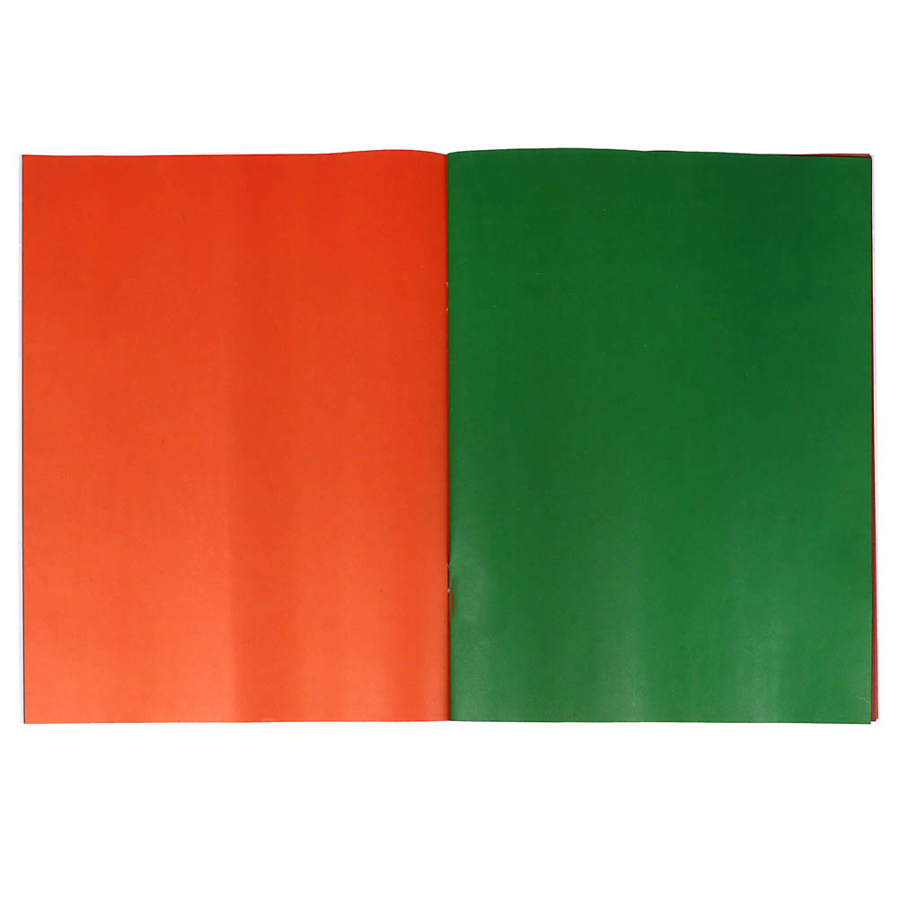 Бумага цветная ClipStudio двусторонняя, 16л., 8 цв., офсет, на скрепке