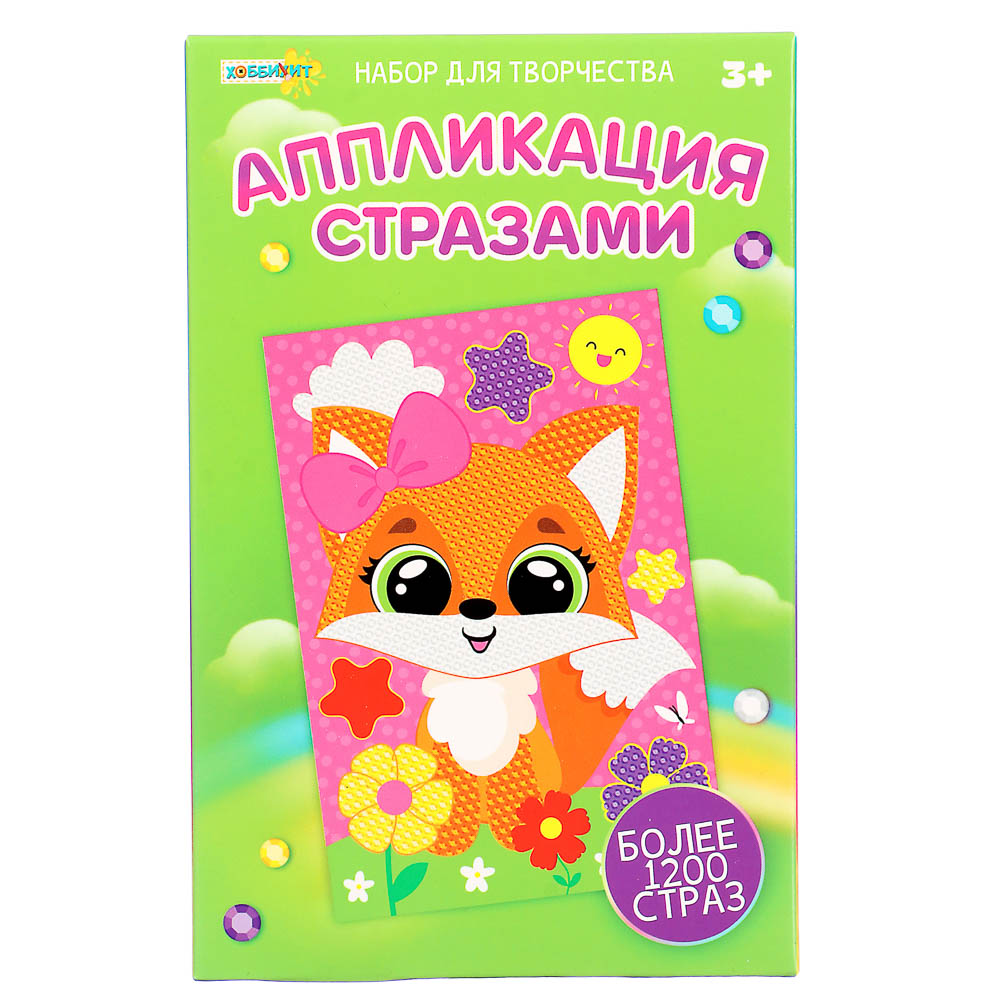 ХОББИХИТ Набор для творчества "Картина из страз"