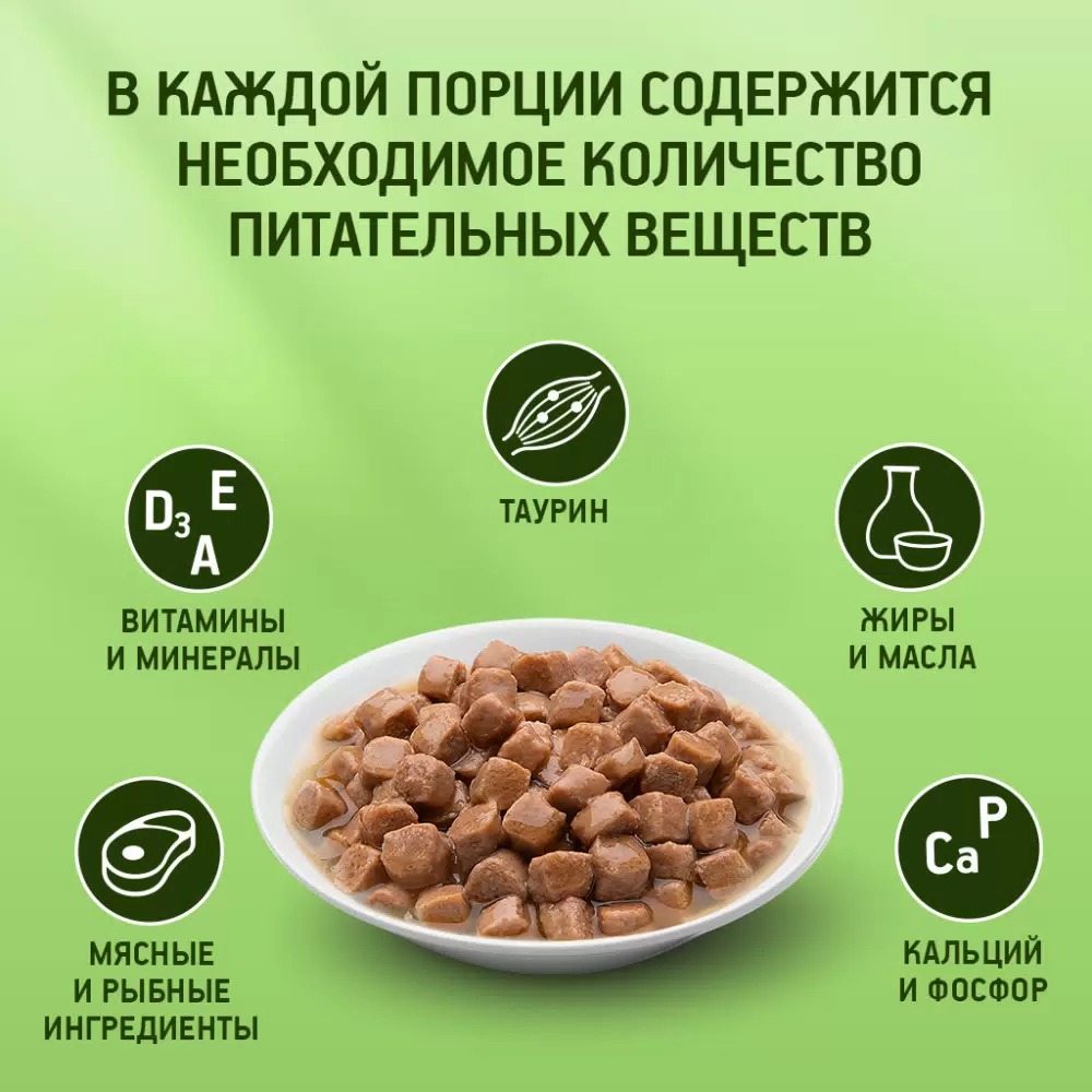 Kitekat пауч влажный рыба в соусе 85 гр 