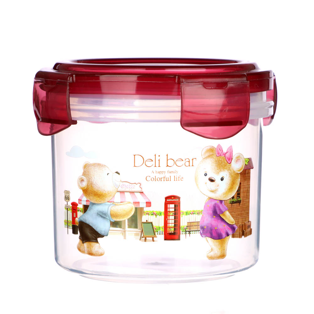 Контейнер с крышкой "Медвежата" 420мл