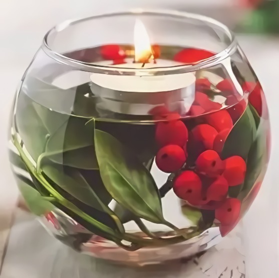FLORA Ваза для цветов h79мм 43407