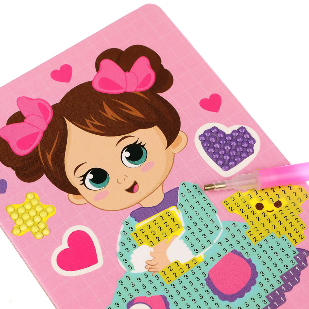 ХОББИХИТ Набор для творчества "Картина из страз"