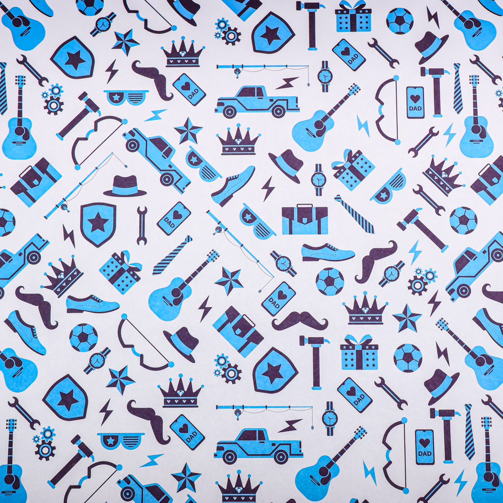 Бумага упаковочная 70х100см