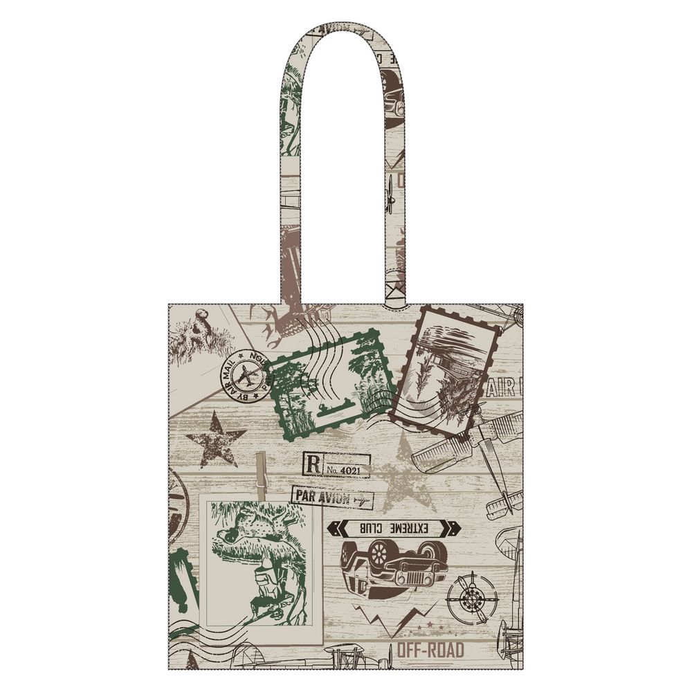 Сумка-шоппер"Хэппи Мэн" 46х44см 2 цвета ТП71-165