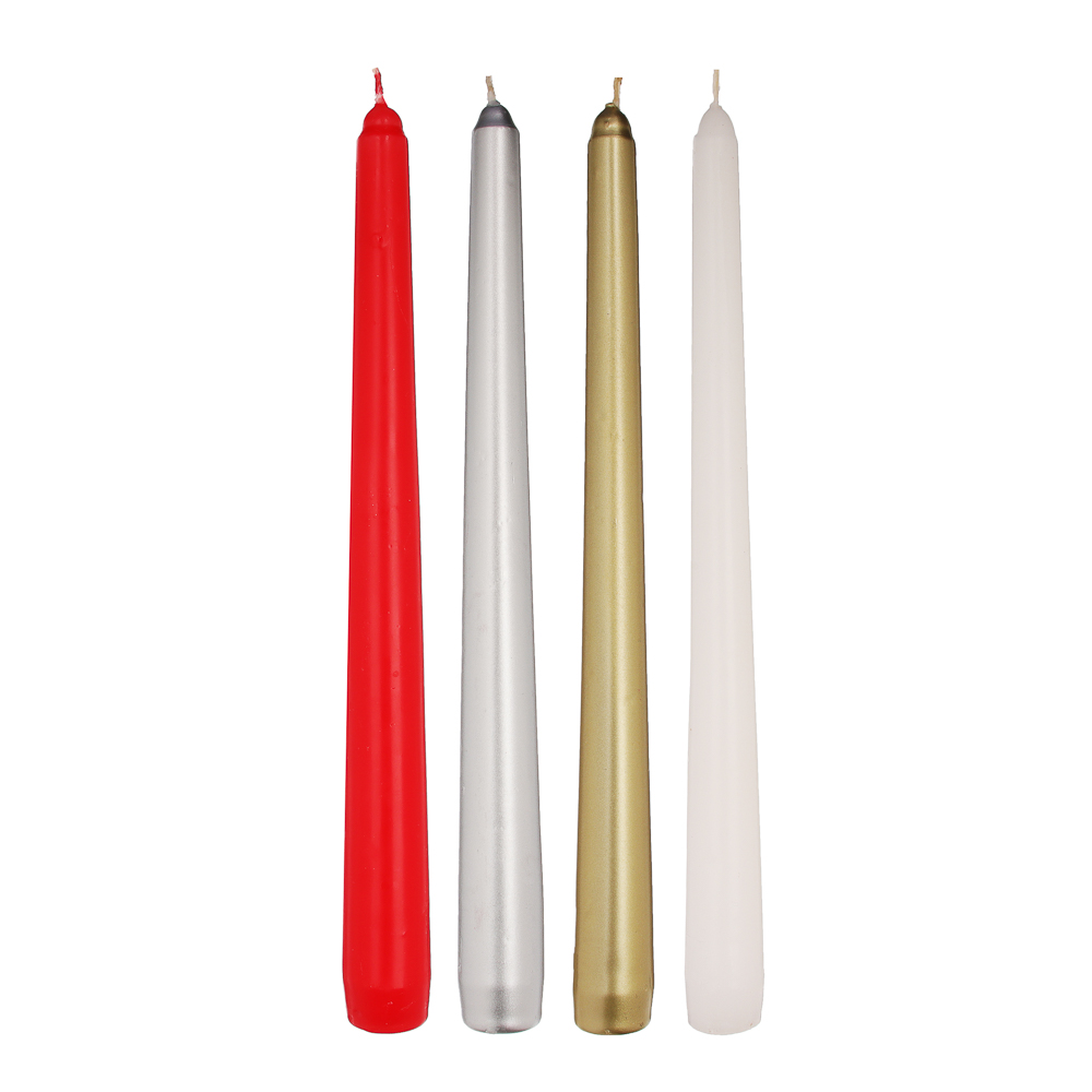 LADECOR Свеча античная коническая парафиновая 25 см