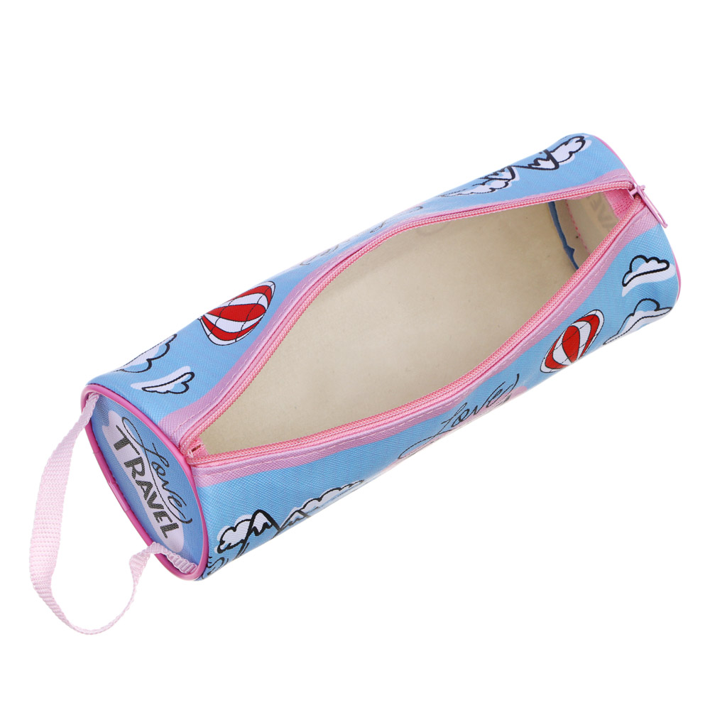 ТРЕВЕЛ Пенал мягкий круглый