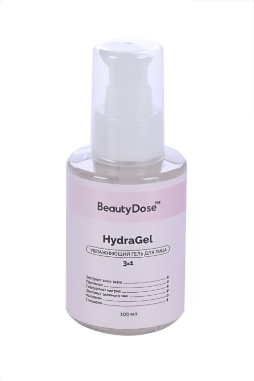 BeautyDose Гель для лица 3в1 увлажняющий 100мл