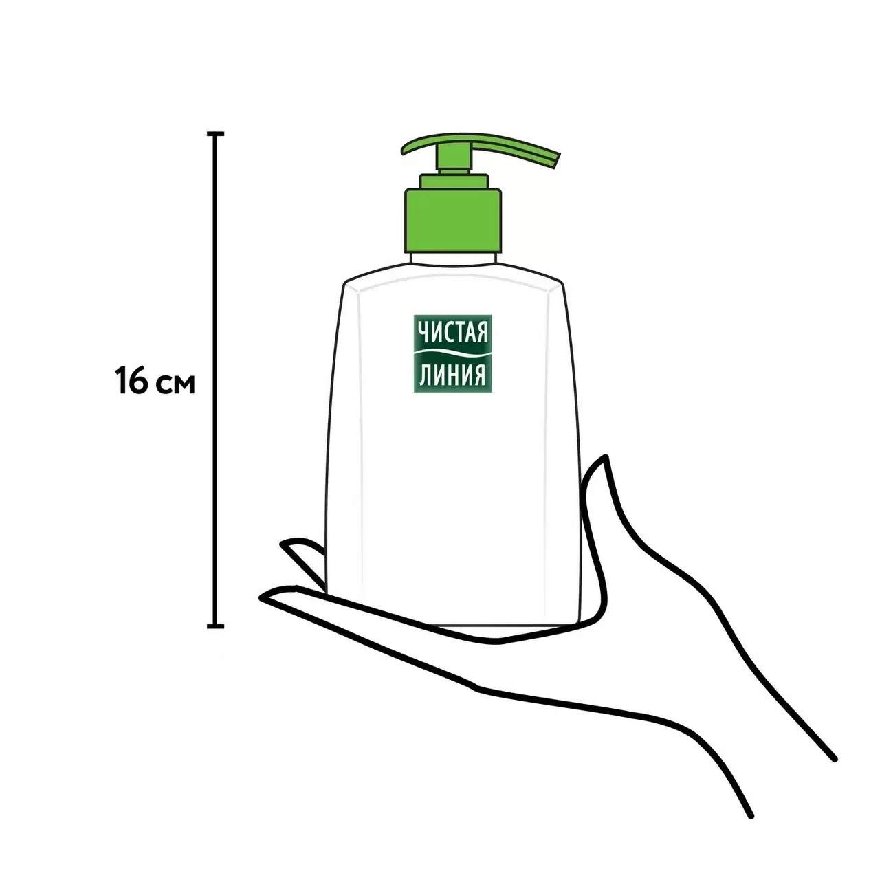 Ч/линия гель для интимной гигиены 250мл