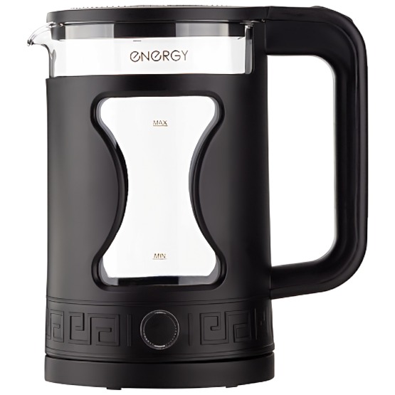 Чайник Energy E-257 (1.5л) стекло, черный