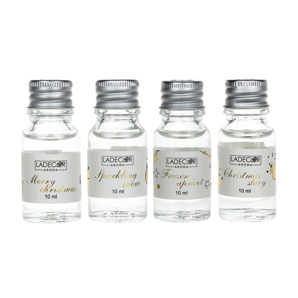 LADECOR Аромадиффузер с палочками и декором 10мл