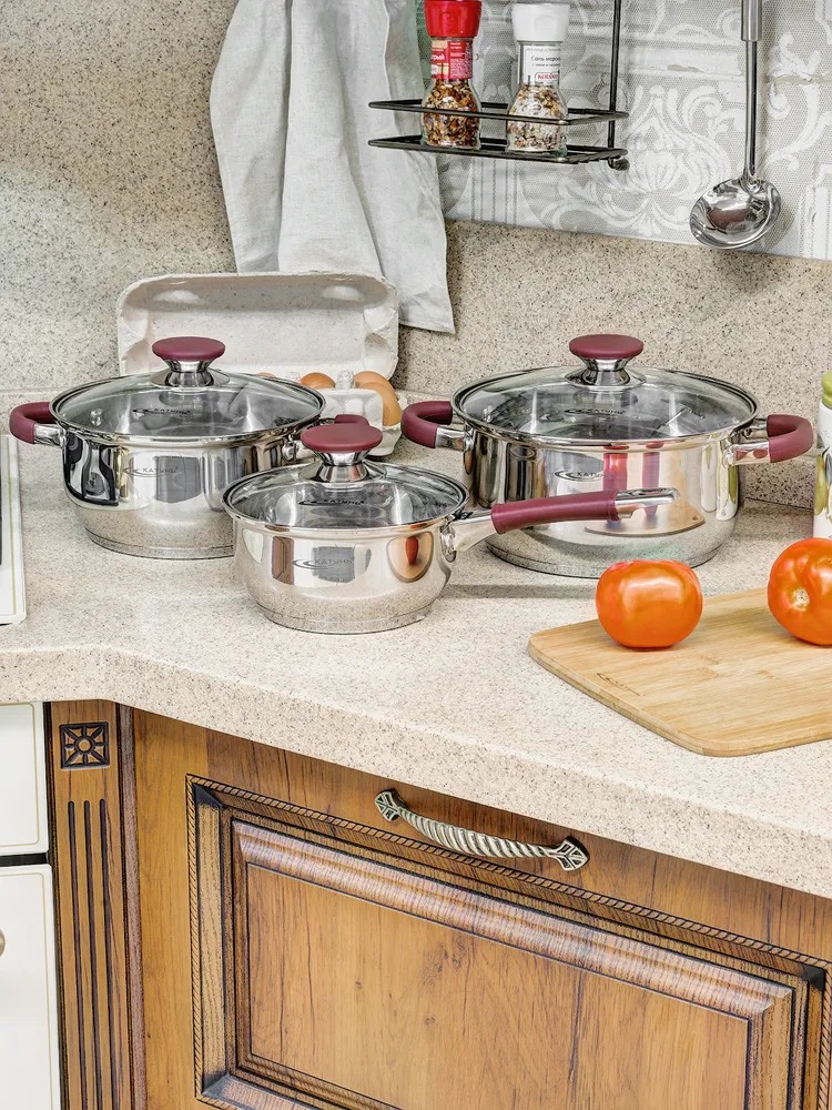 Кастрюля Берта 4.0л  KT15-D-22