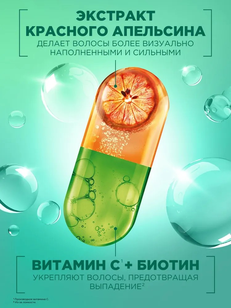 Фруктис Сыворотка при выпадении волос Красный апельсин  125мл С6768500