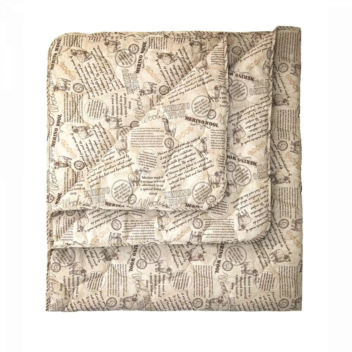 Одеяло ВНМ 172/205 Меринос/ХБ 300  33 